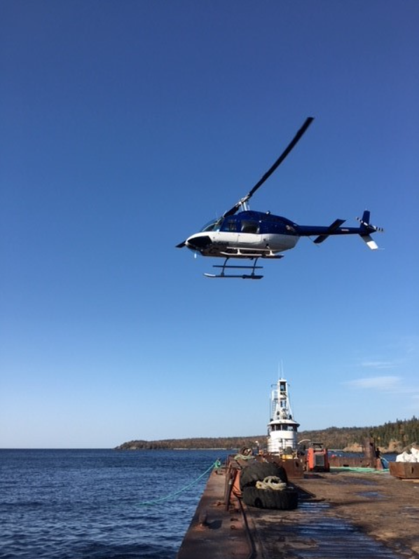 State Island Coast Guard Station Restoration Work